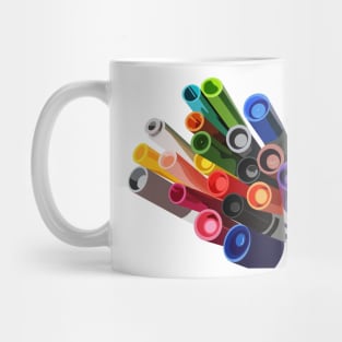 Back to School Markers Mug